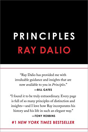 The book cover for Principles.