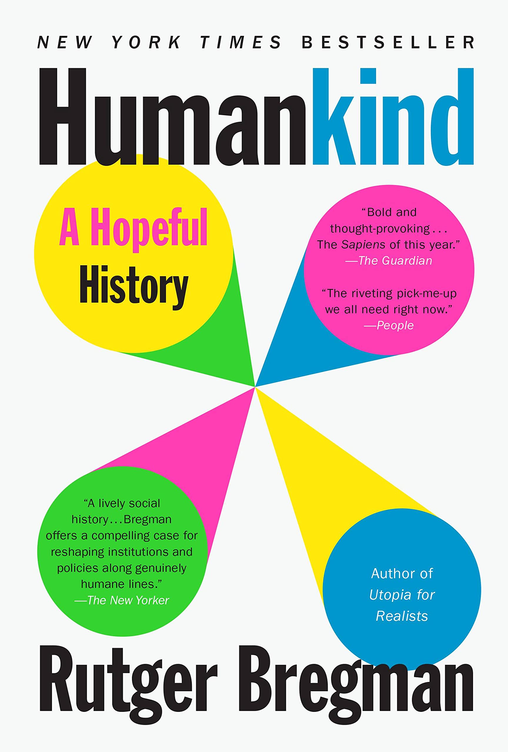 The book cover for Humankind.