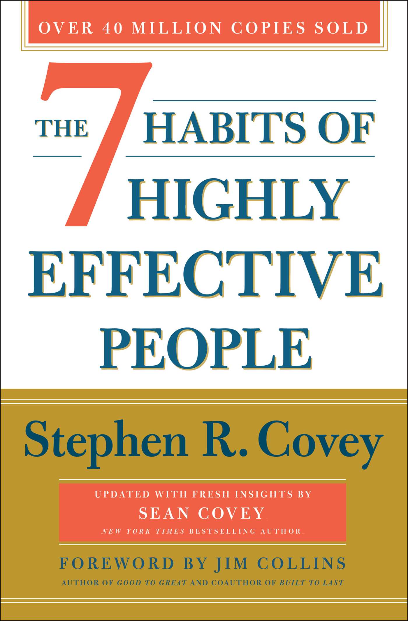 The book cover for The 7 Habits of Highly Effective People.