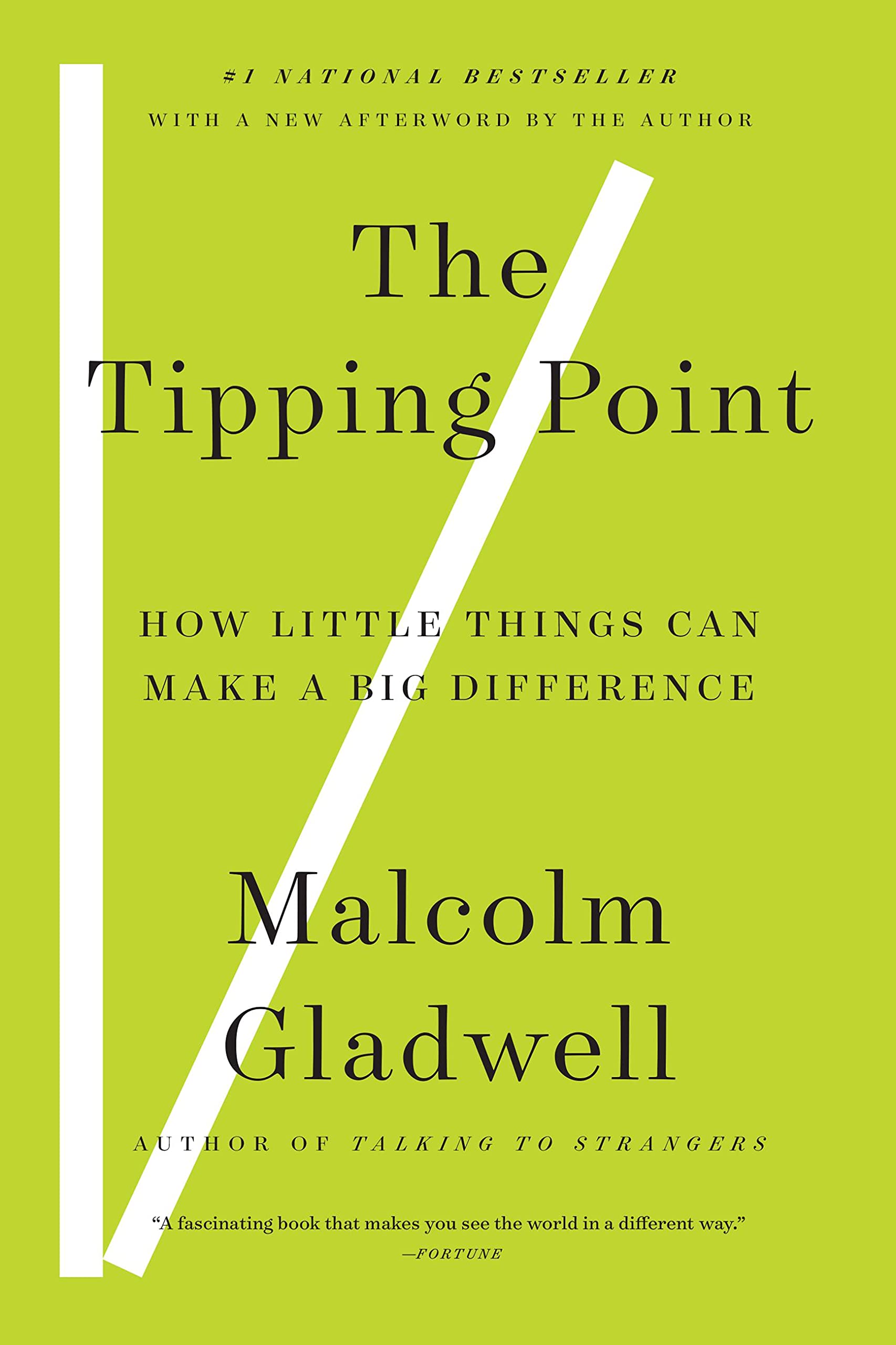 The book cover for The Tipping Point.