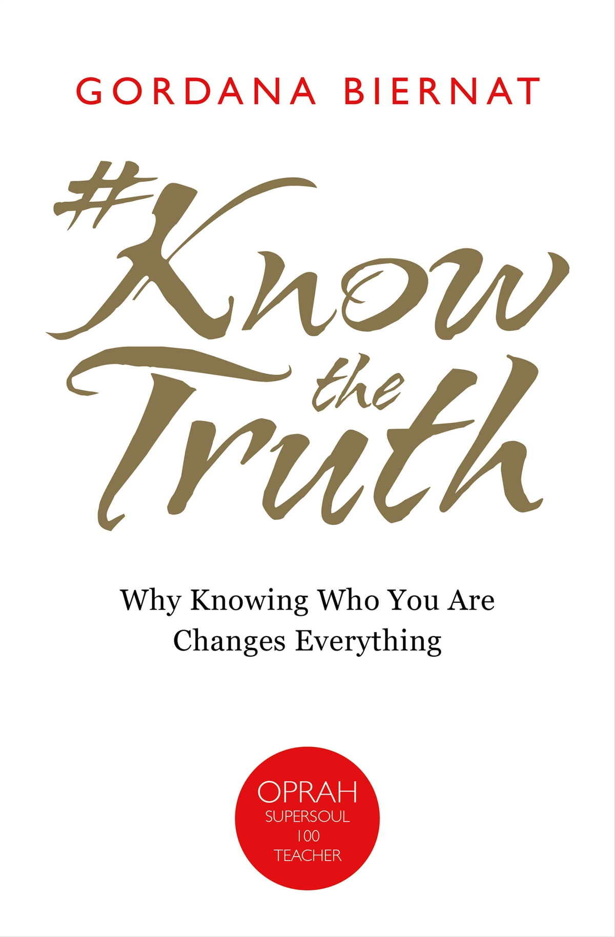 The book cover for #KnowTheTruth.