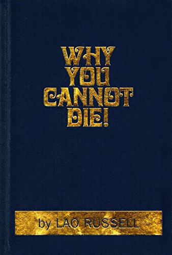 The book cover for Why You Cannot Die!.